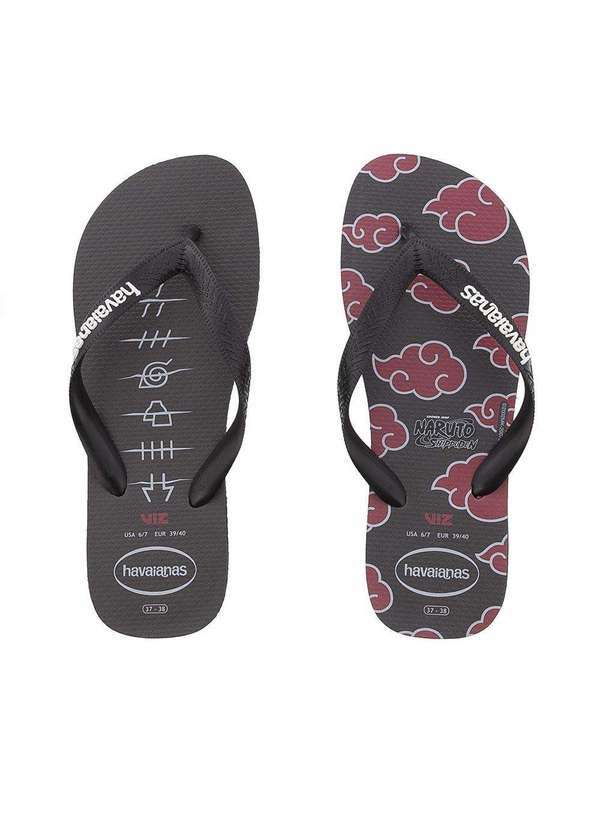 Havaianas - Chinelo Havaianas Top Naruto Preto Preto