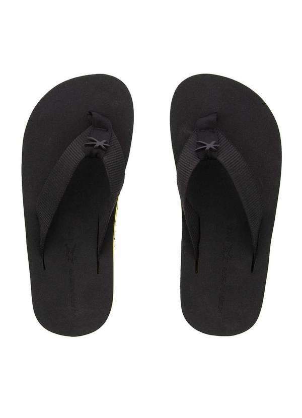Kenner - Chinelo Kenner Hfk 01 Preto Amarelo