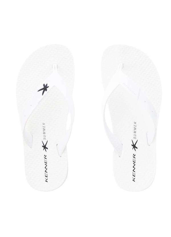Kenner - Chinelo Kenner Summer Masculino Branco Branco