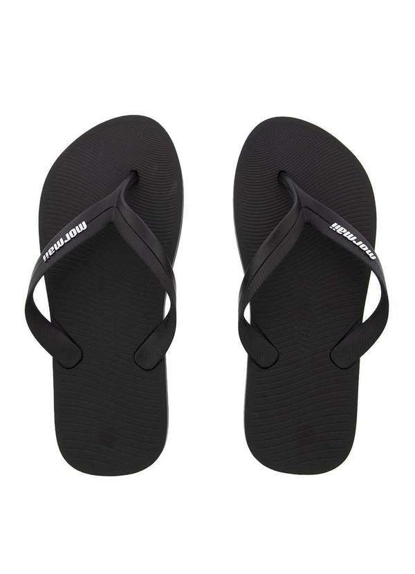 Mormaii - Chinelo Mormaii Tropical Ad Preto Preto