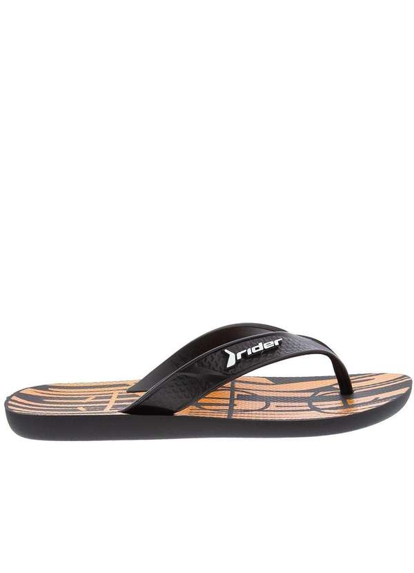 Rider - Chinelo Rider Street Basket Preto Amarelo 3