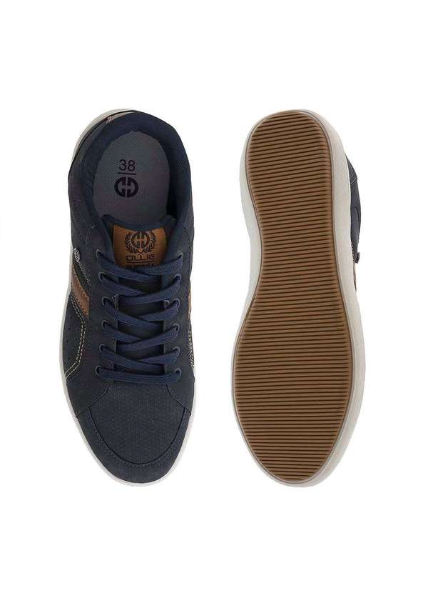 Ollie Originals - Sapatênis Ollie Legacy Pespontos Nobuck Marinho Azul 4