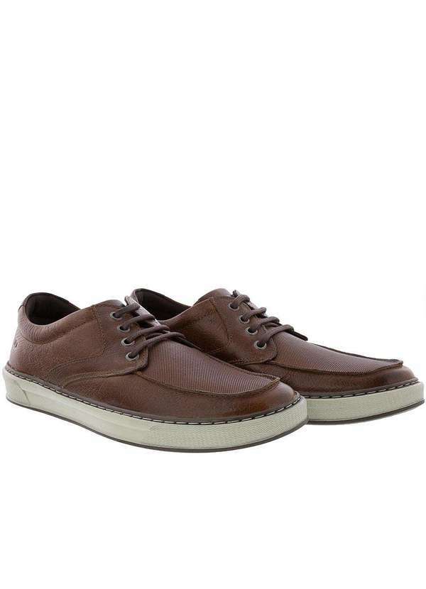 Democrata - Sapato Casual Democrata Scott Caramelo Caramelo