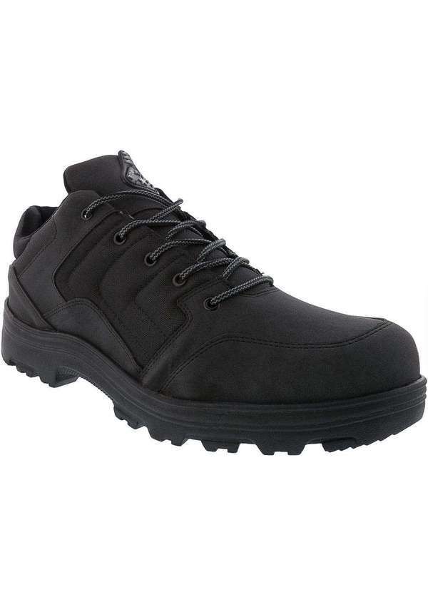 Bow River - Bota Bow River Trekking Tratorado Nobuck Preto Preto