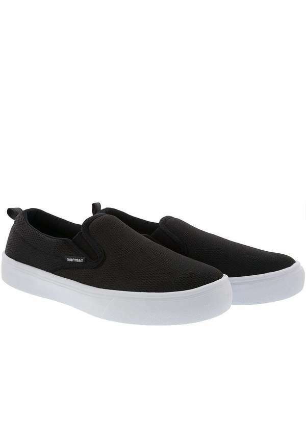 Mormaii - Slip On Mormaii Flexxa Easy Slipon Tecido Preto Roxo