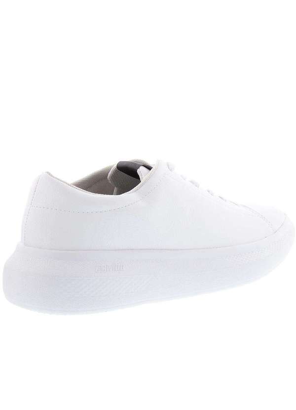 Actvitta - Tênis Actvitta Casual Masculino Pespontos Branco Branco 3