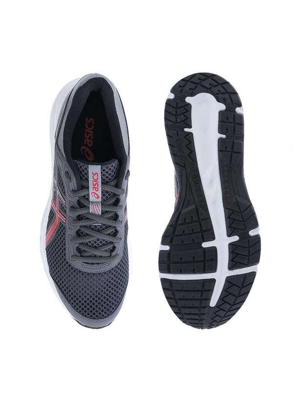 Asics - Tênis Asics Raiden 3 Esportivo Masculino Grafite Cinza 4