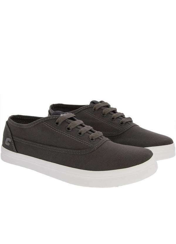 Colcci - Tênis Colcci Paros Casual Masculino Tecido Marrom Cinza