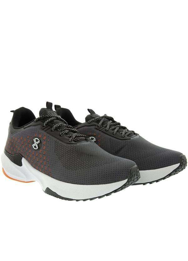 Cross Road - Tênis Cross Road Invictus Modern Comfort Masculino Grafite Grafite