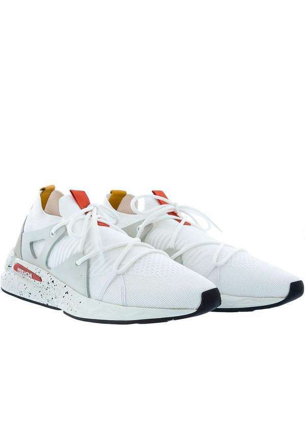 Ferracini - Tênis Ferracini Dunk Jogging Knit Branco Branco
