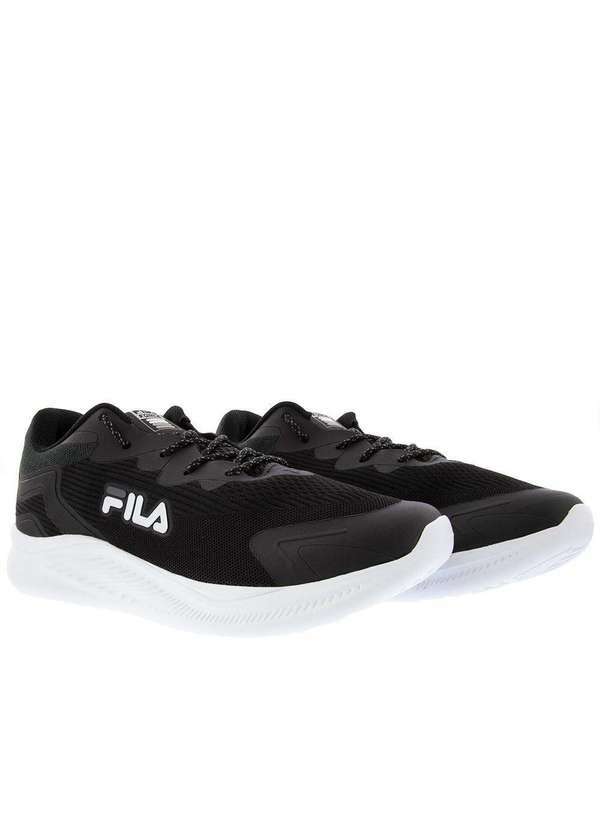 Fila - Tênis Fila Force Esportivo Masculino Preto Preto