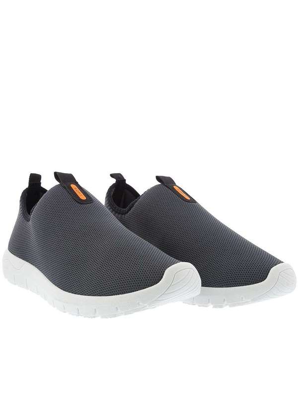 Mac & Jac - Tênis Mac & Jac Soft Casual Knit Grafite Grafite