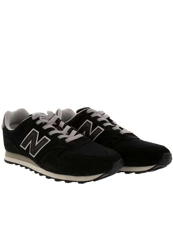 New Balance - Tênis New Balance Lifestyle 373 Casual Masculino Preto Preto