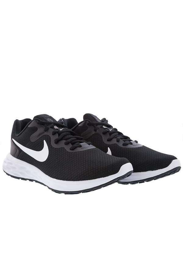 Nike - Tênis Nike Revolution 6 Next Nature Esportivo Masculino Preto Preto