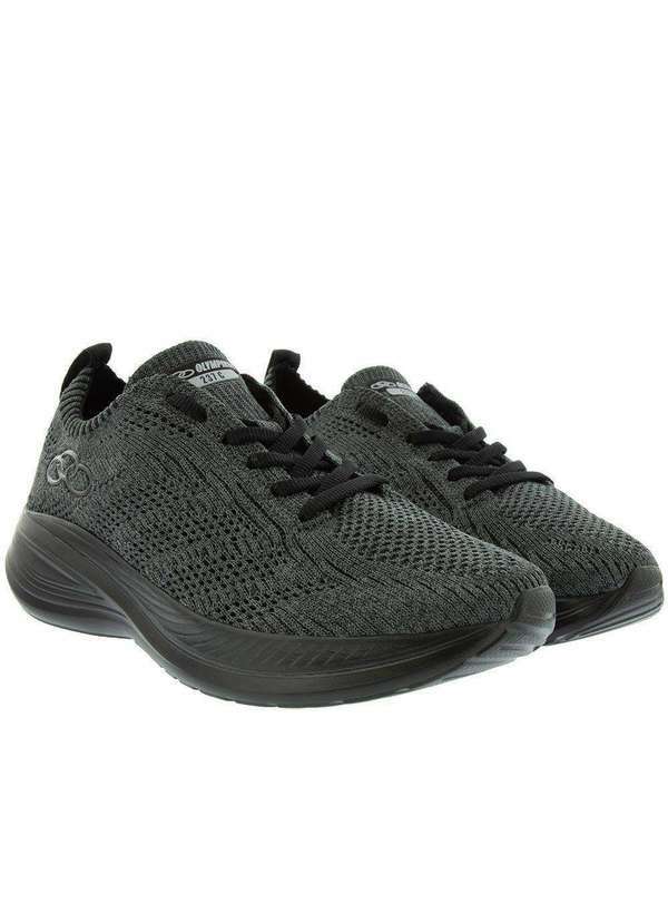 Olympikus - Tênis Olympikus 237g Ultraleve Esportivo Masculino Grafite Grafite