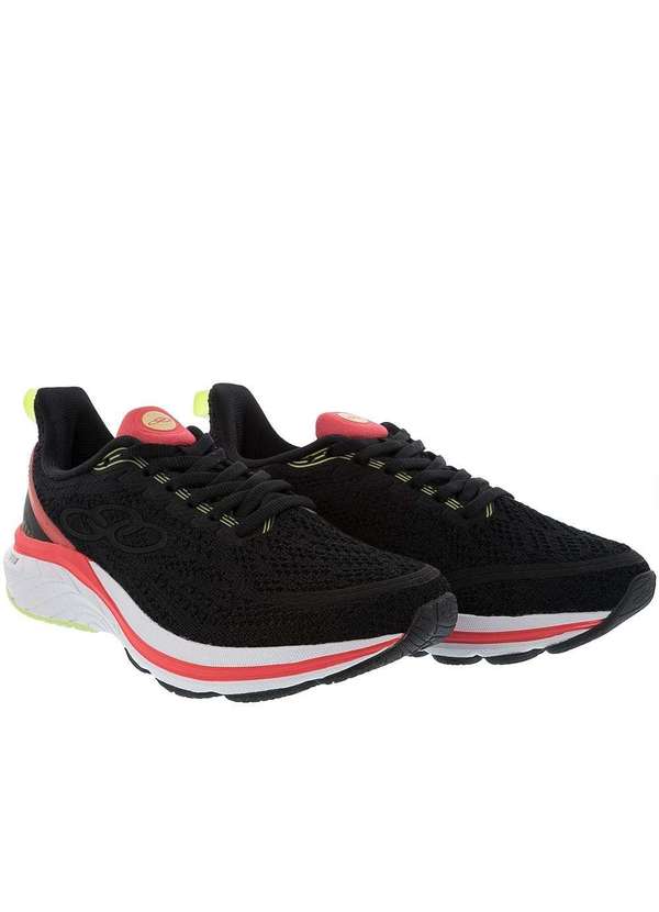 Tênis Olympikus Flash Esportivo Feminino Preto Preto Studio Z