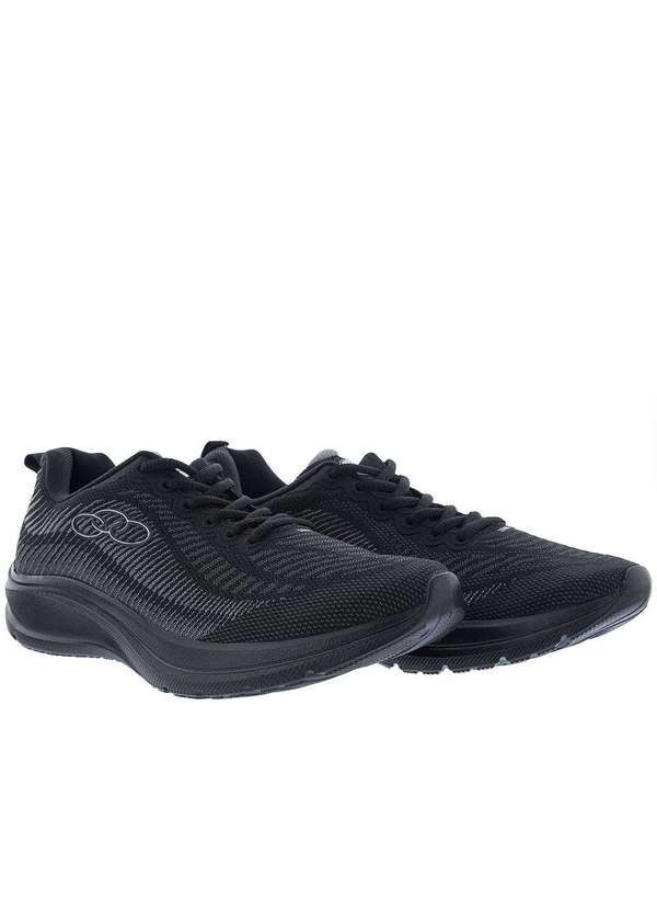 Olympikus - Tênis Olympikus Lume Esportivo Masculino Preto Preto