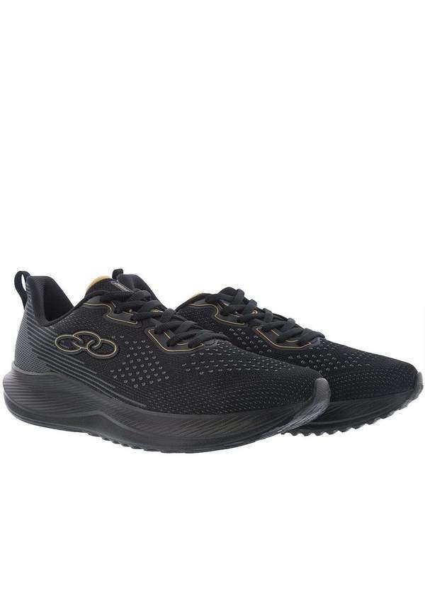 Olympikus - Tênis Olympikus Mega Esportivo Masculino Preto Preto