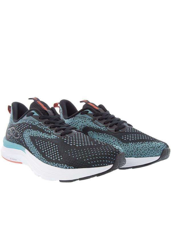 Olympikus - Tênis Olympikus Veloz 2 Esportivo Masculino Preto Preto