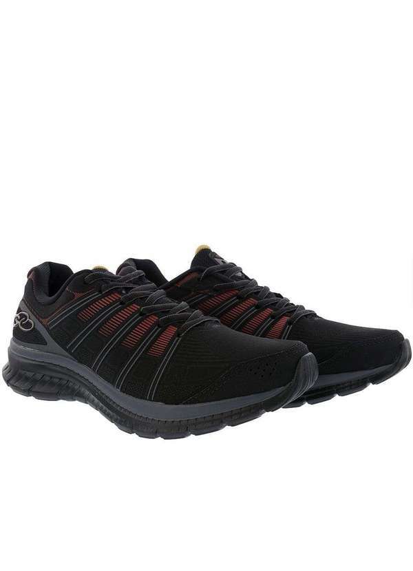 Olympikus - Tênis Olympikus Vetor Esportivo Masculino Preto Preto