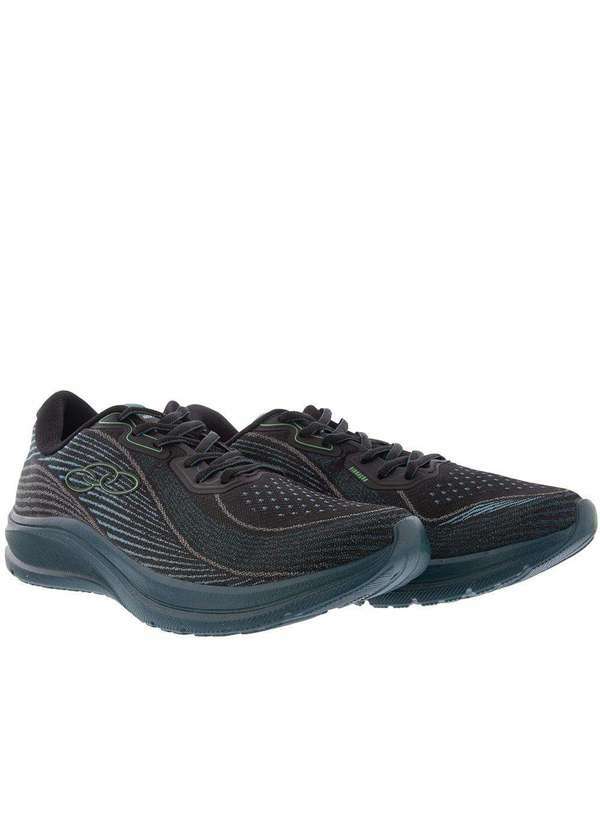Olympikus - Tênis Olympikus Vibração Esportivo Masculino Marinho Preto