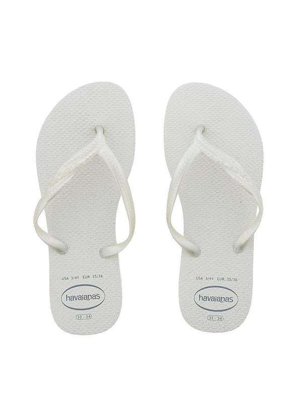 Havaianas - Chinelo Havaianas Fantasia Gloss Branco Branco