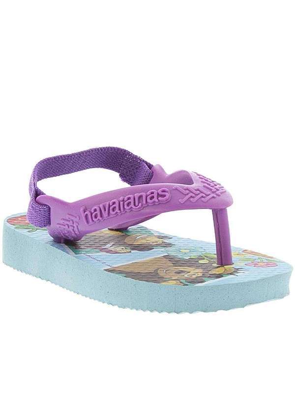 Havaianas - Chinelo Infantil Havaianas Masha e o Urso Azul Azul