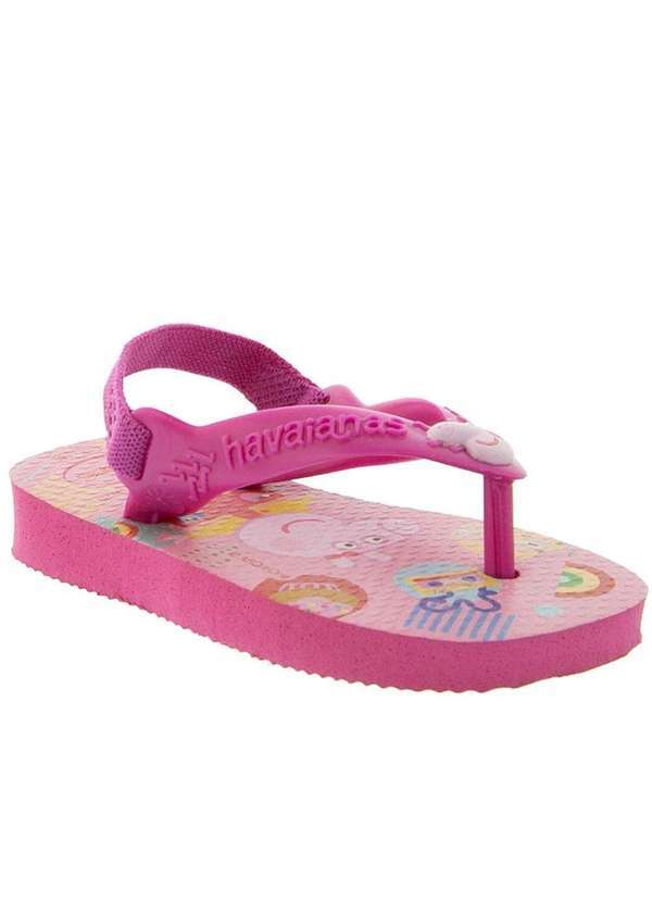 Havaianas - Chinelo Infantil Havaianas Peppa Pig Rosa Rosa