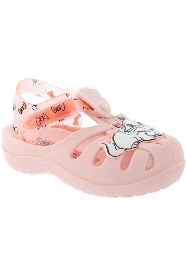 Grendene - Sandália Aranha Disney Marie Rosa Rosa
