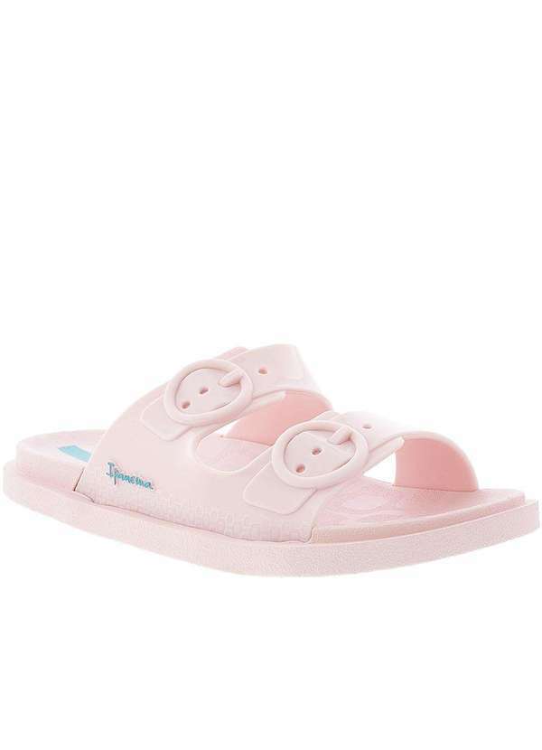 Ipanema - Sandália Ipanema Infantil Follow Detalhe Tiras Fivela Rosa Rosa