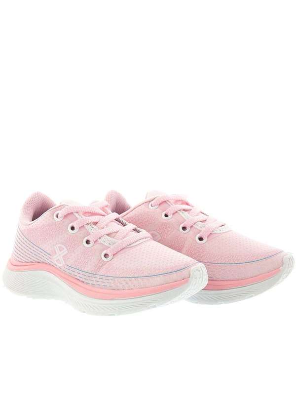 Cross Road Kids Tênis Infantil Cross Road Esportivo Rosa Rosa