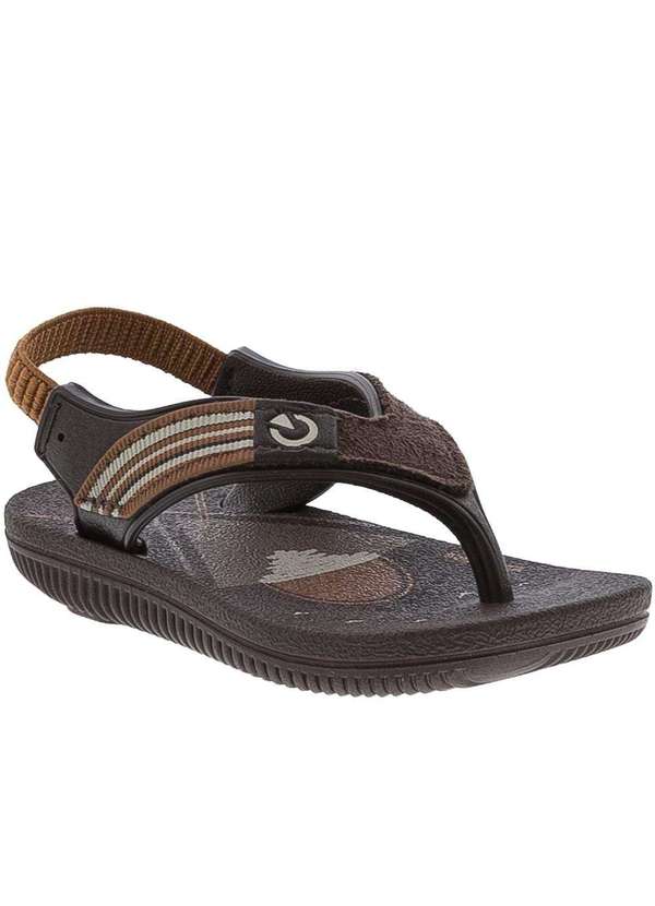 Cartago - Chinelo Infantil Cartago Dakar Plus Baby Marrom Marrom