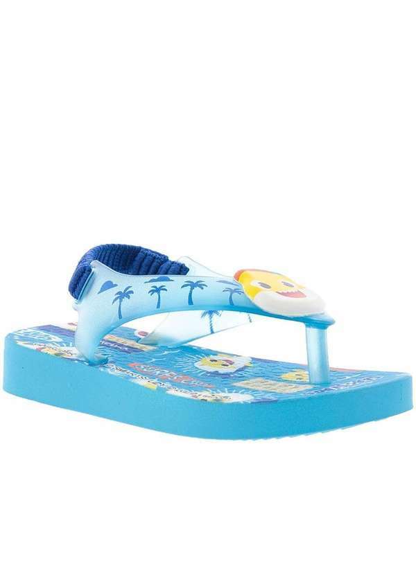 Ipanema - Chinelo Infantil Ipanema Baby Shark Azul Azul