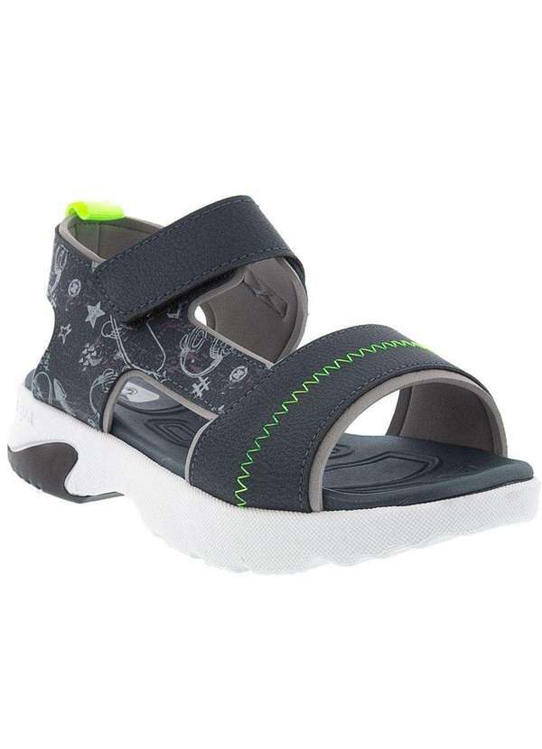Molekinho - Papete Infantil Molekinho Soft Sport Pespontos Estrelas Marinho Marinho
