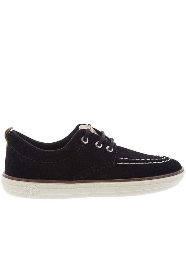 Molekinho - Dockside Infantil Molekinho Casual Camurça Preto Preto 2