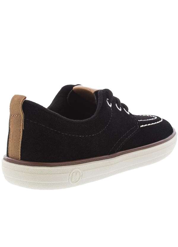 Molekinho - Dockside Infantil Molekinho Casual Camurça Preto Preto 3