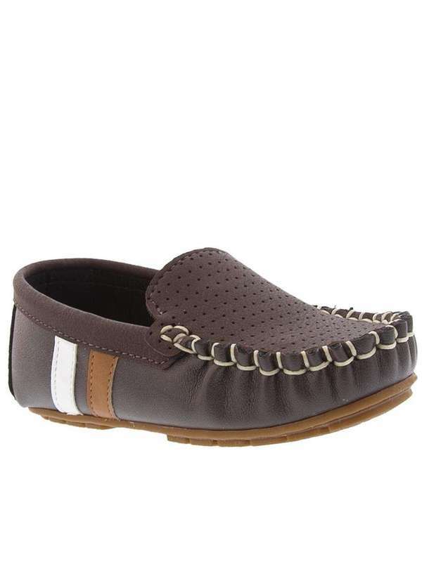 Sapato Infantil Mocassim Infantil OrtopÃ© Mocassim Sapato OrtopÃ©dica Infantil Mocassim Infantil D Milan Branco Couro  Legítimo Menino