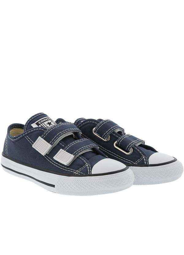 Tênis Infantil Converse All Star Chuck Taylor Tecido Marinho Azul