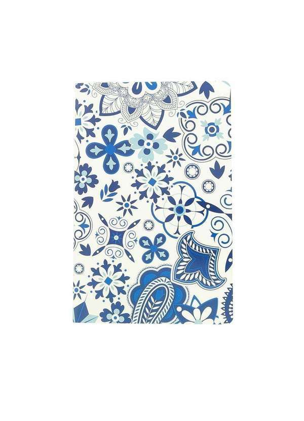 Stz - Caderno Stz Paz Floral Marinho Colorido