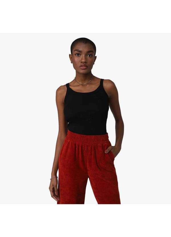 Basicamente - Regata Feminina Anti Odor Preto