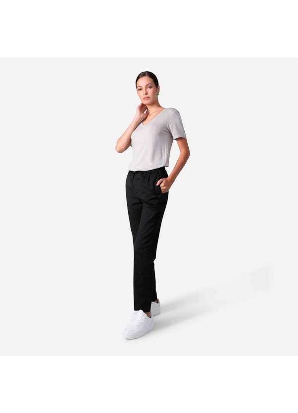 Basicamente - Camiseta Masculina Modal Premium Tech Cinza Claro 2