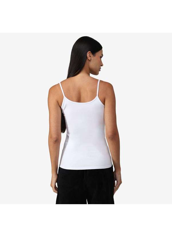 Basicamente - Regata Feminina Anti Odor Tech Branco 4