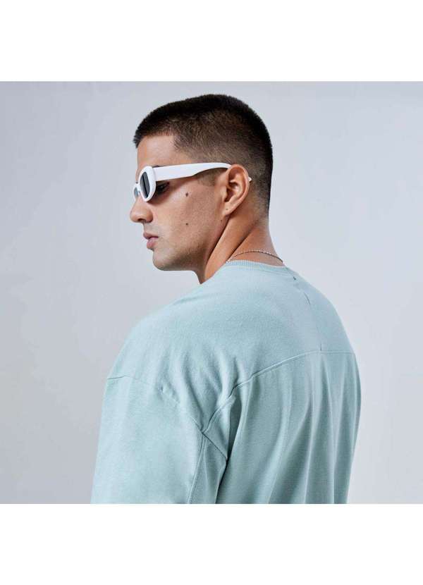 Basicamente - Camiseta Masculina Tech Air Verde Chá 3