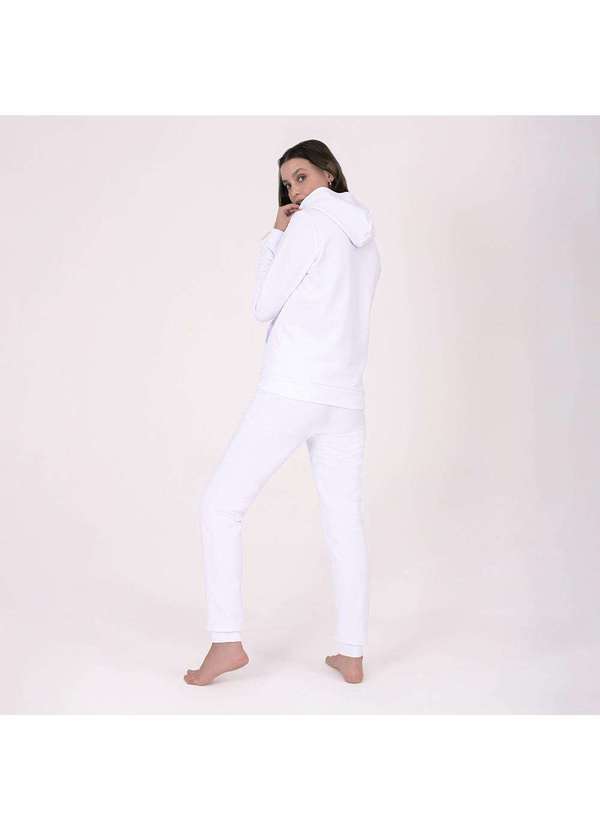 lacoste cream moletom com capuz