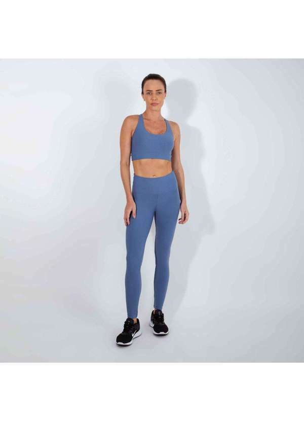 Basicamente - Top New Life Tech Performance Azul Aviador