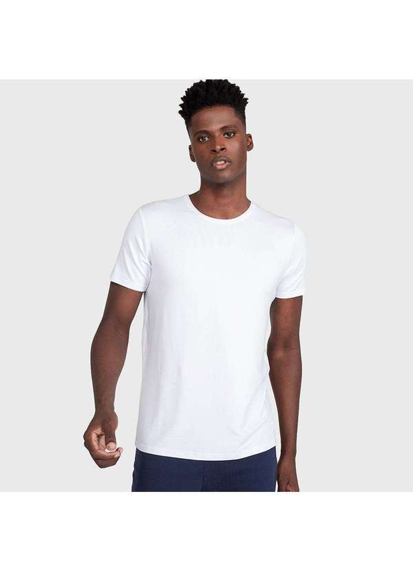 Basicamente - Tech T-Shirt Anti Odor Masculina Branco