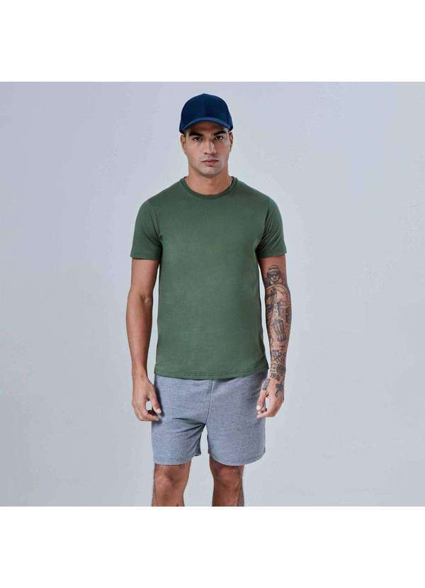 Basicamente - Tech T-Shirt Anti Odor Verde Figo