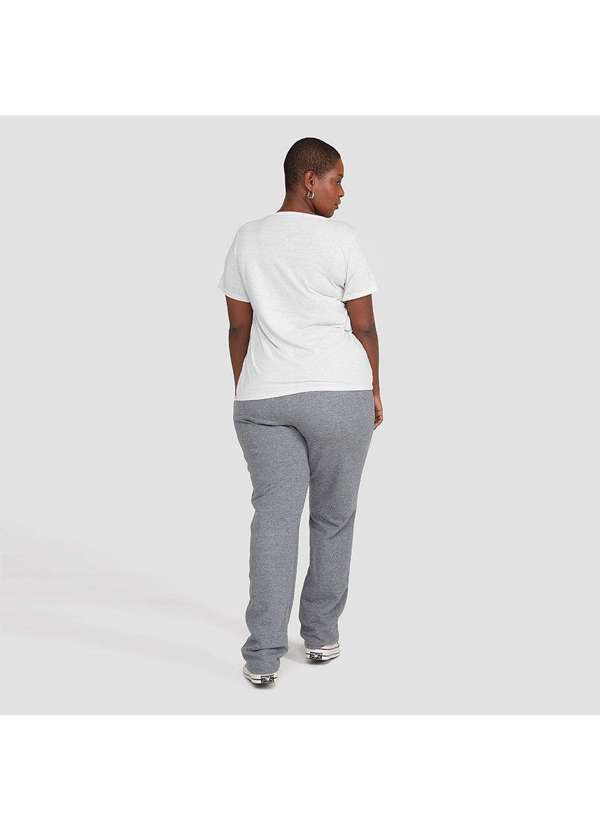 Basicamente - Camiseta Feminina Plus Anti Odor Branco 4