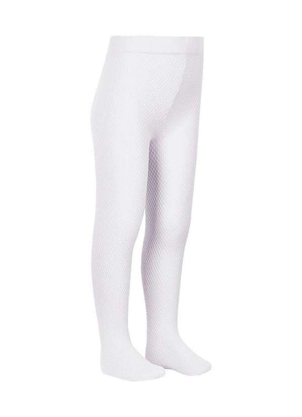 Lupo - Kit com 3 Meias Calças Bebê Fio 70 Cute Lobinha 2554-001 Branco 2