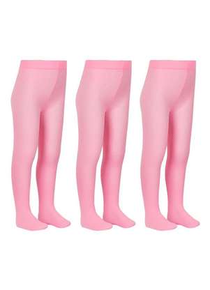 Lupo - Kit com 3 Meias Calças Bebê Fio 70 Cute Lobinha 2554-001 - LUPO